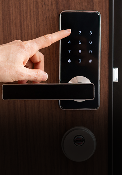 Serrures connectées biométriques